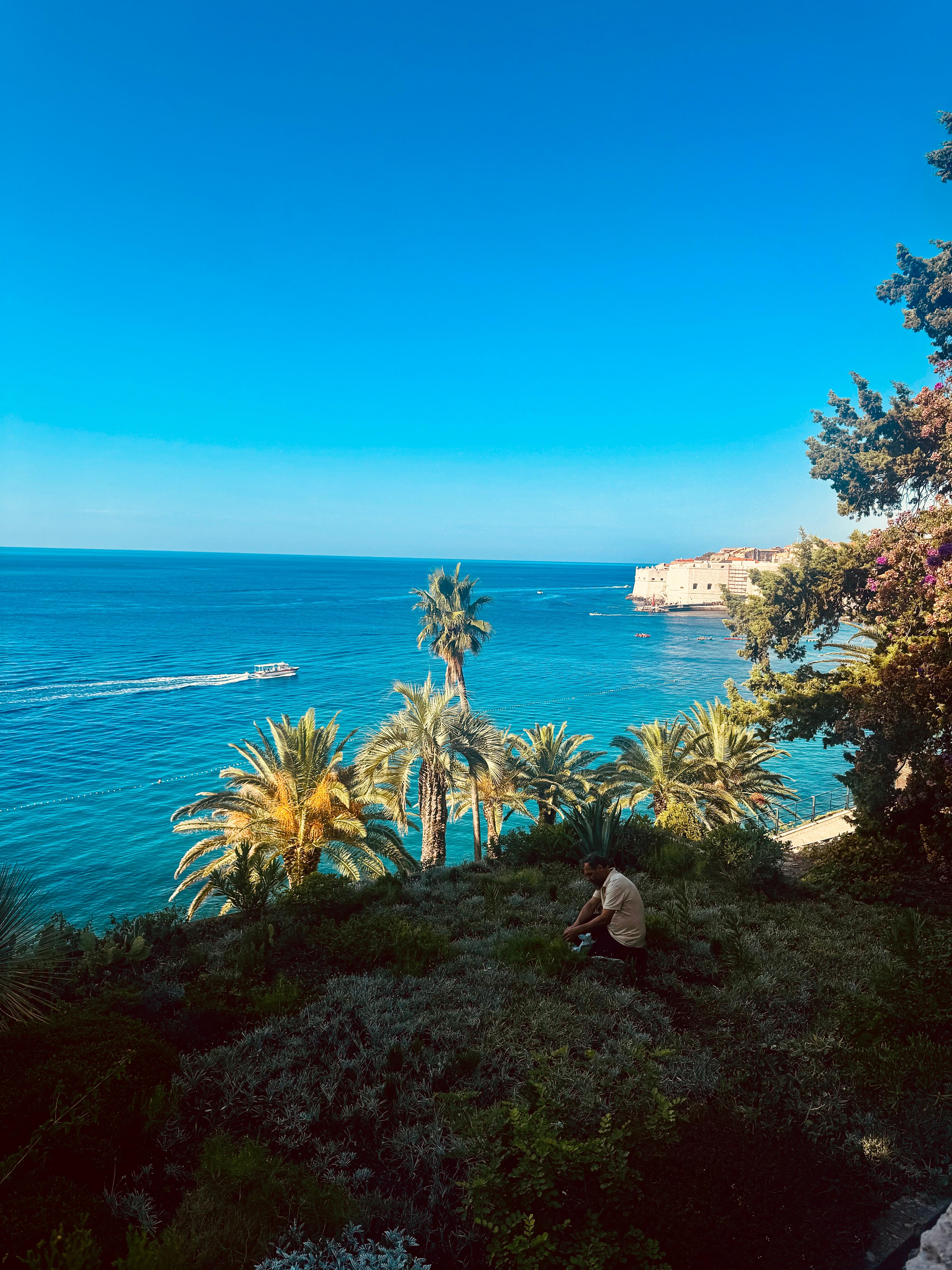 On our daily walk to the old town 