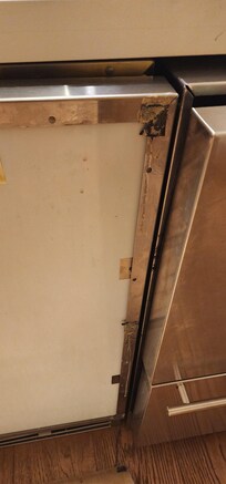 Broken fridge