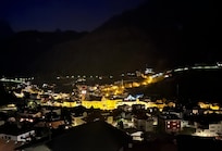 Night view of the town