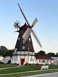 The Danish windmill just across the street