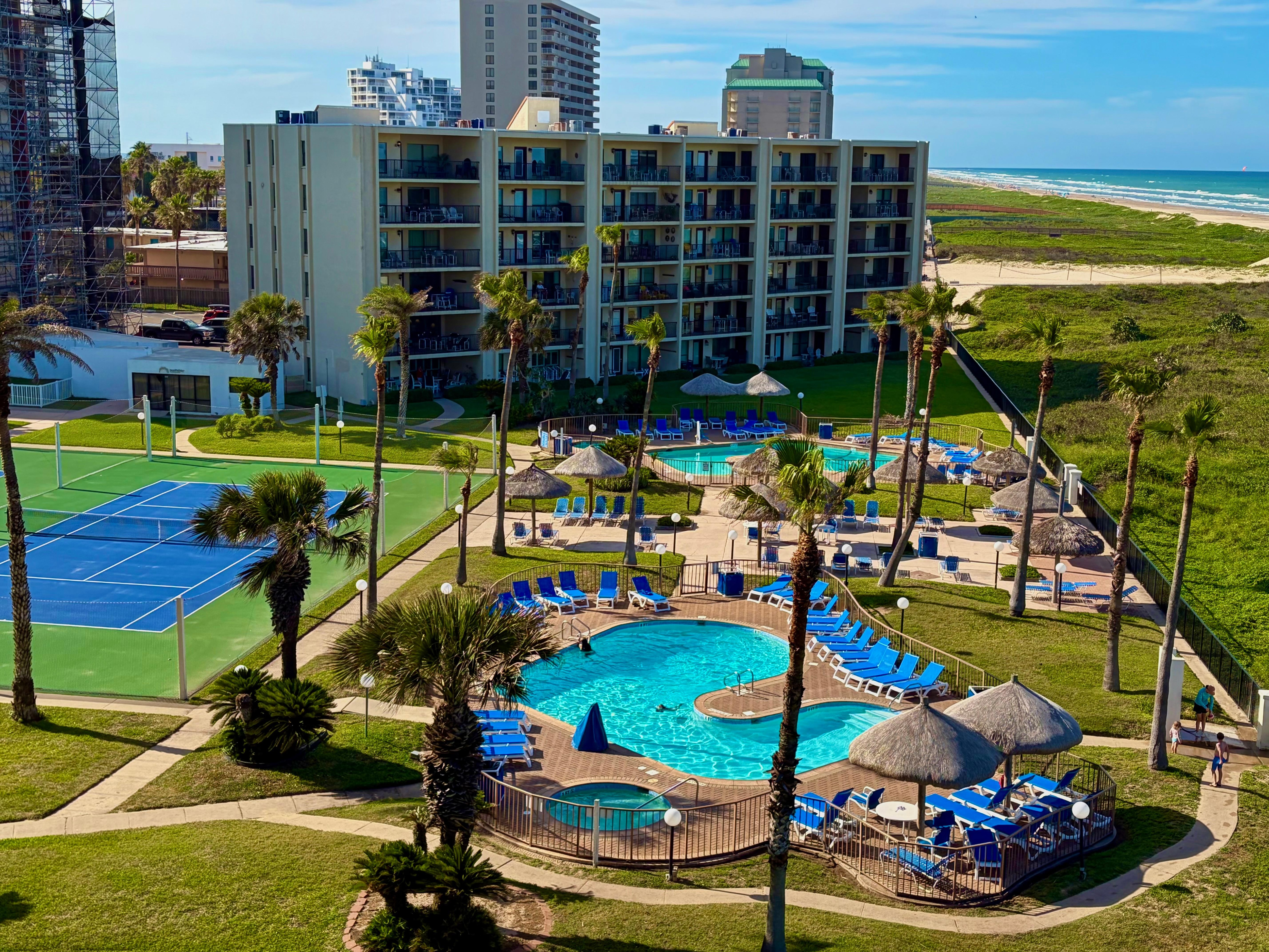 The property is well maintained and the pool areas are perfect.