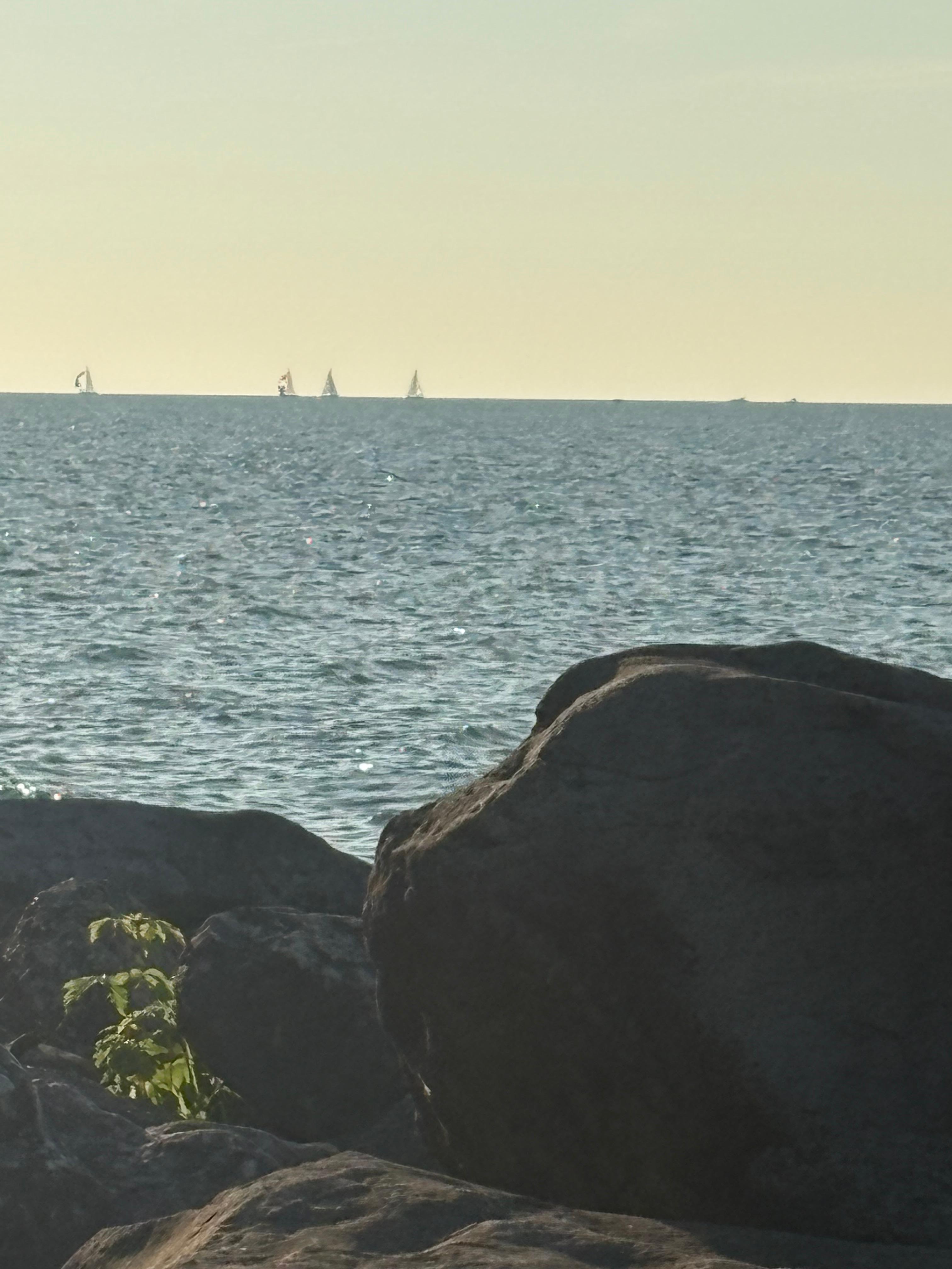 Sights on the water.