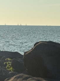 Sights on the water.