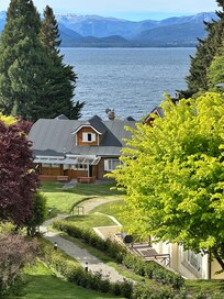View from hotel patio.