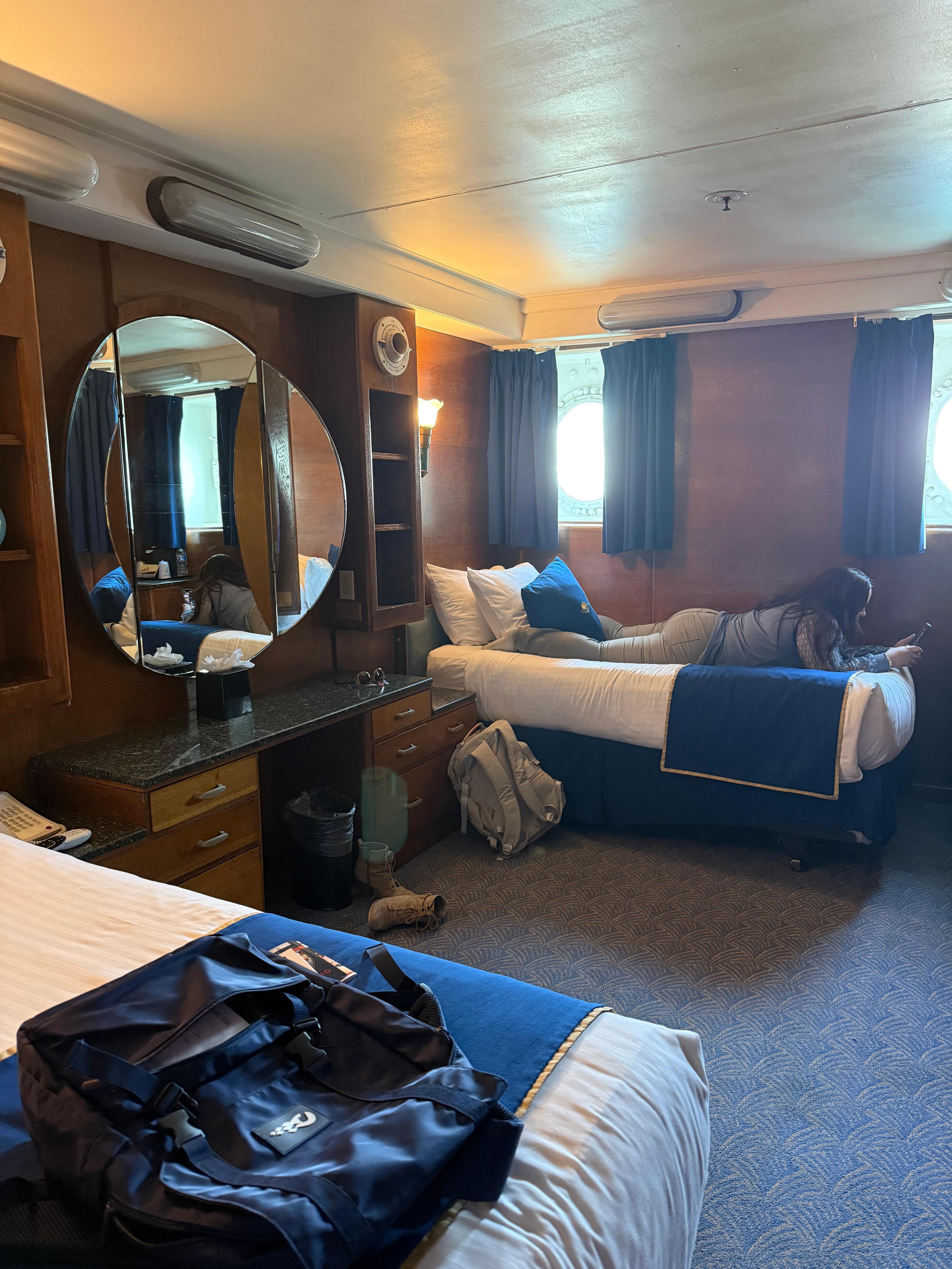 Twin room for my daughter and I.