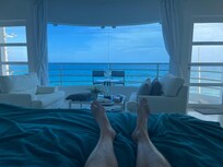 View from master bed