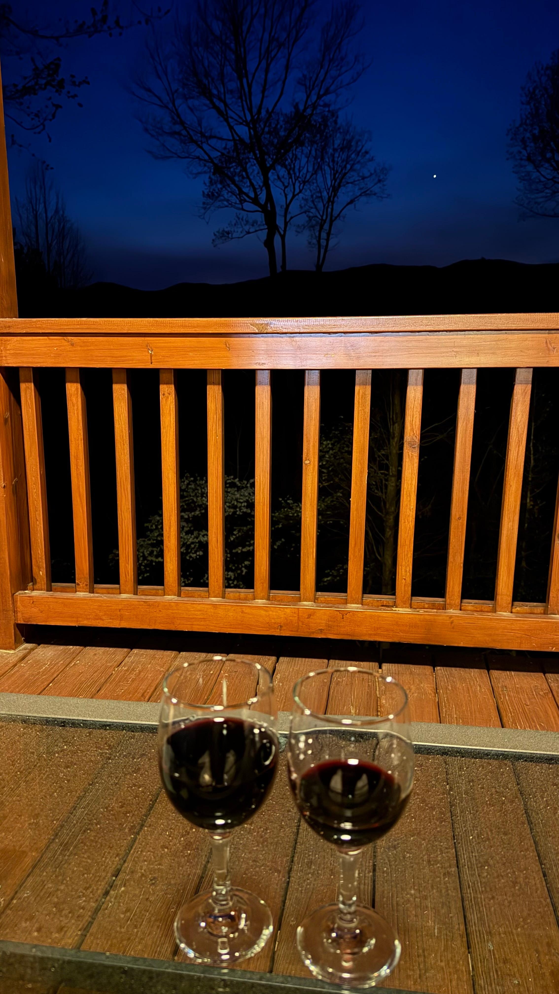 Enjoyed every sunset and evening on the deck