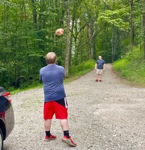 Playing ball