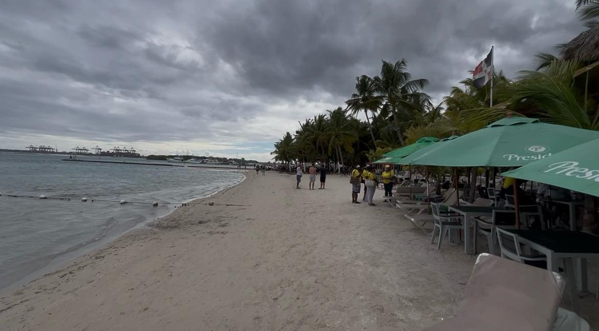Boca Beach Residence Hotel Beach. Walk pass the pool and you are on the beach.