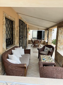 Eingangsbereich und Veranda