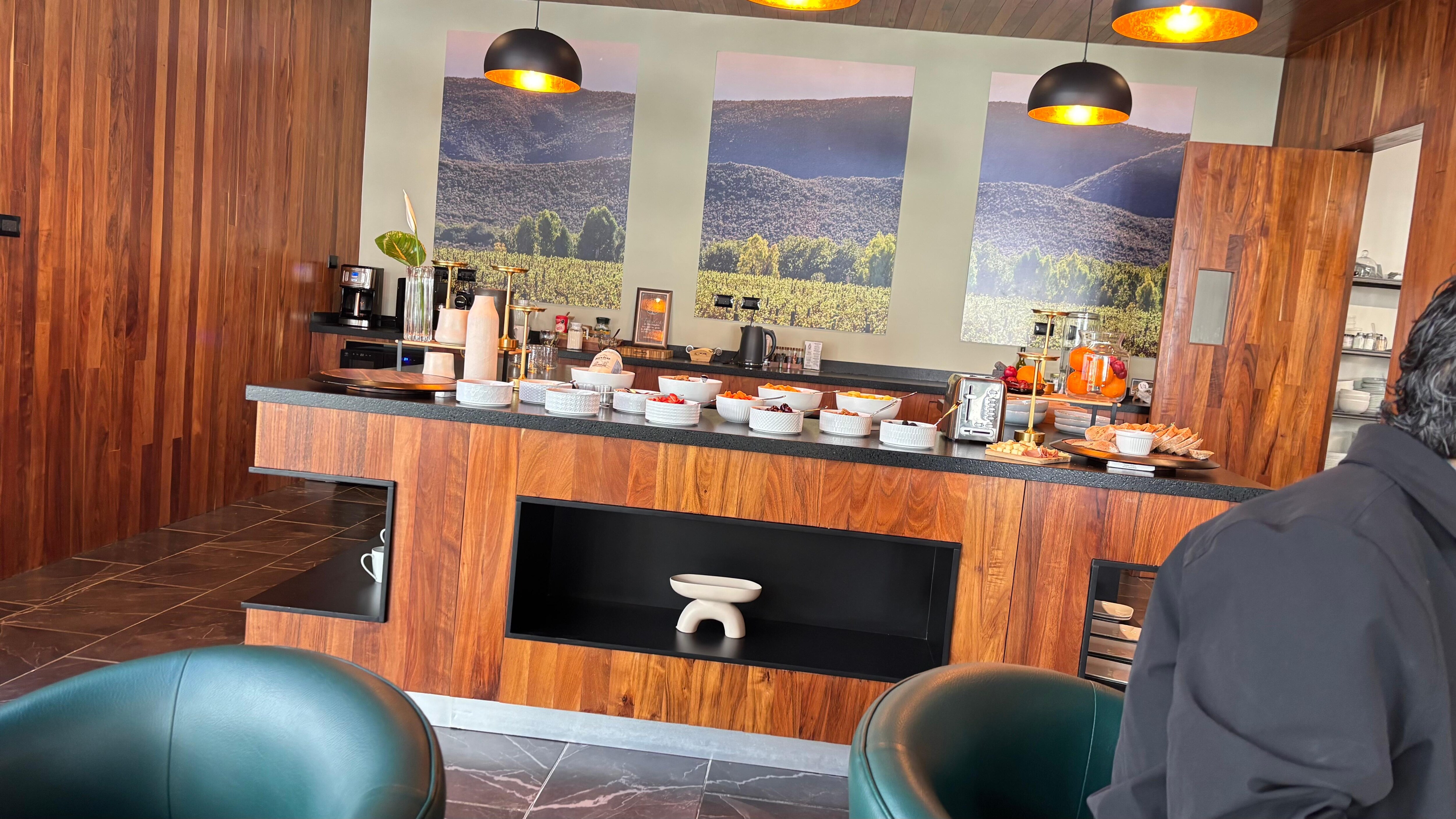 Súper basto y variada barra de frutas 