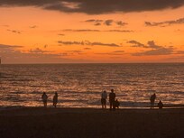 Manasota Beach at sunset.