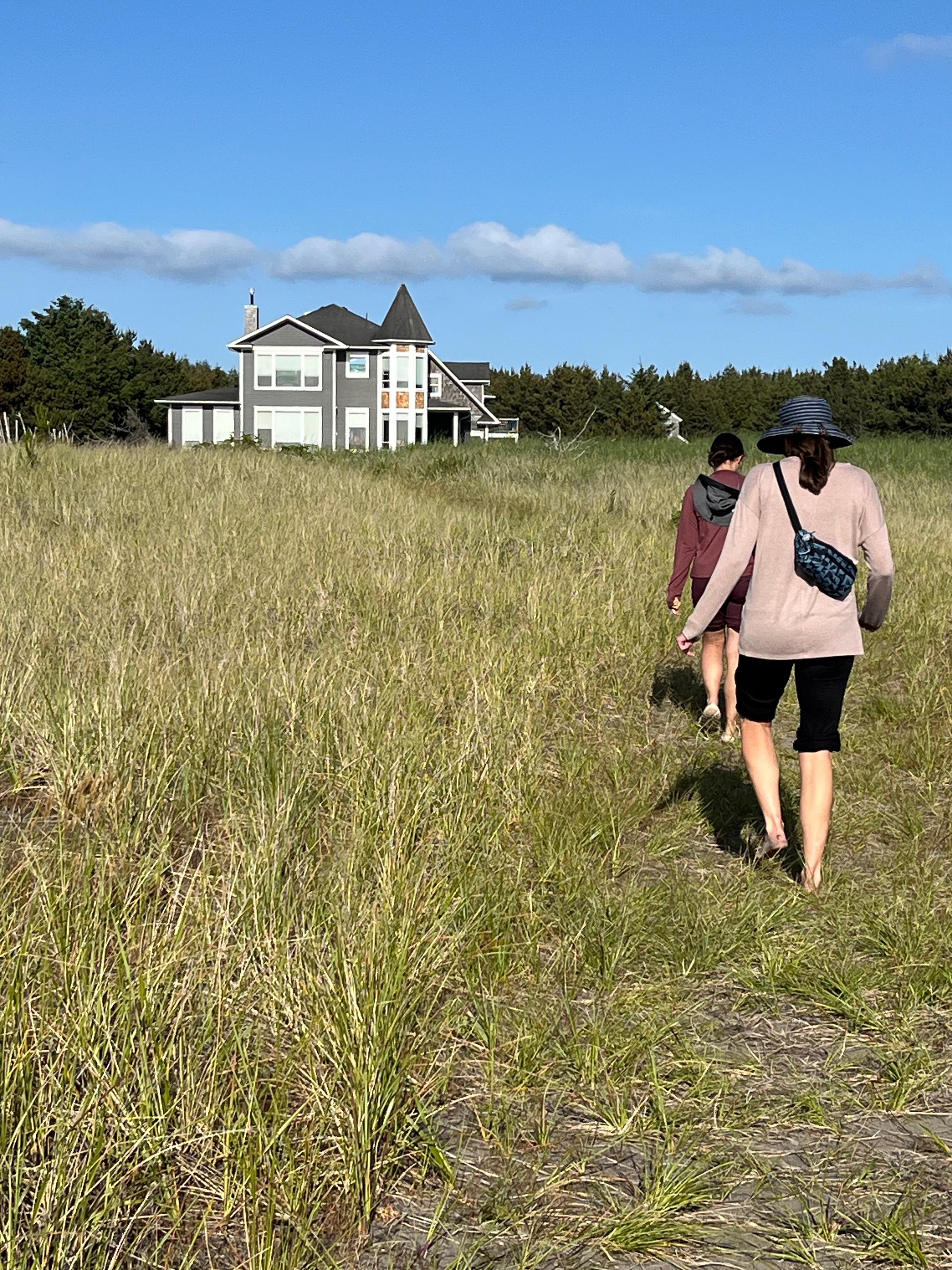 Beautiful walk to beach