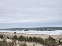 Beach a block away