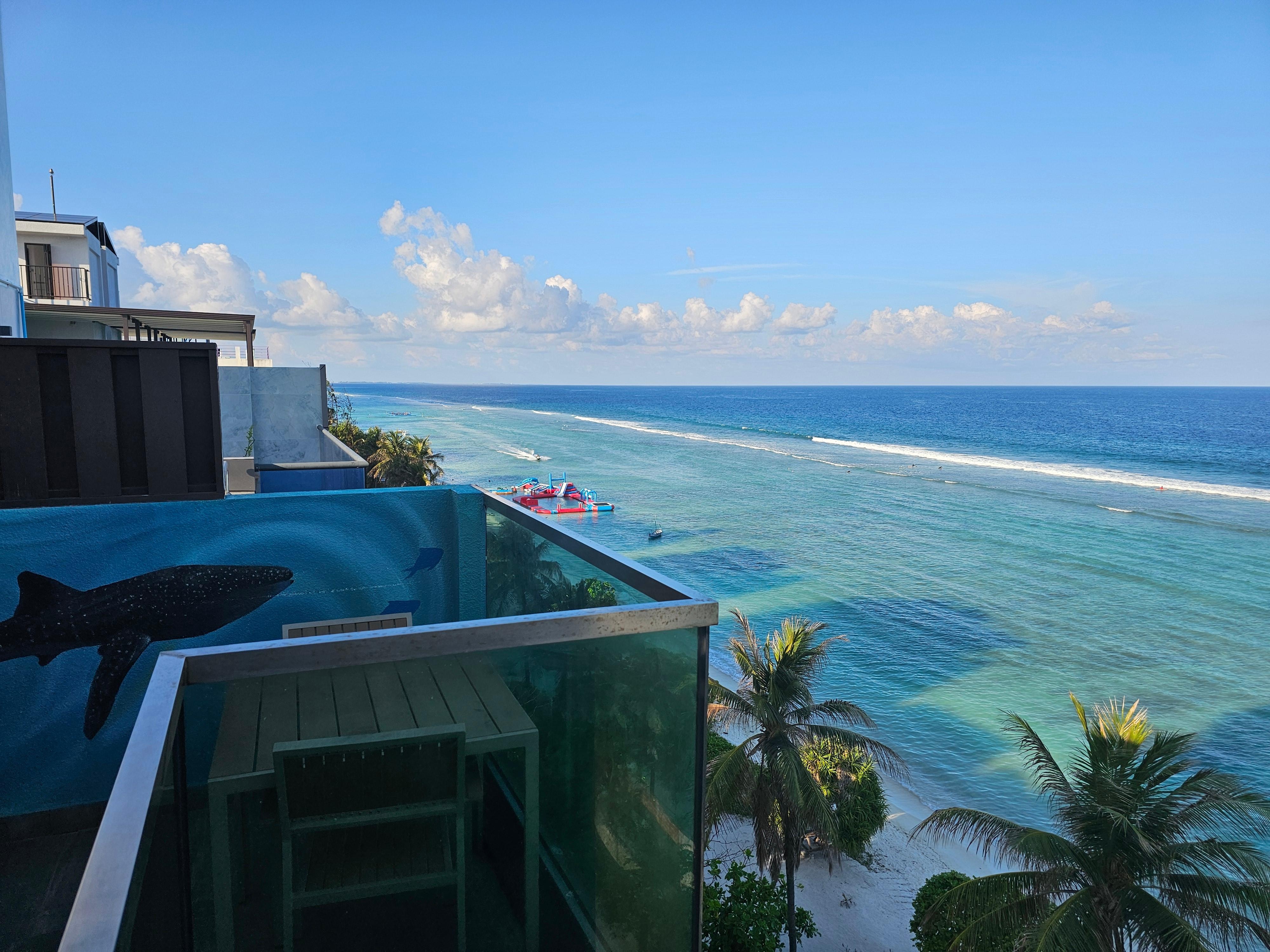 View from the roof top terrace