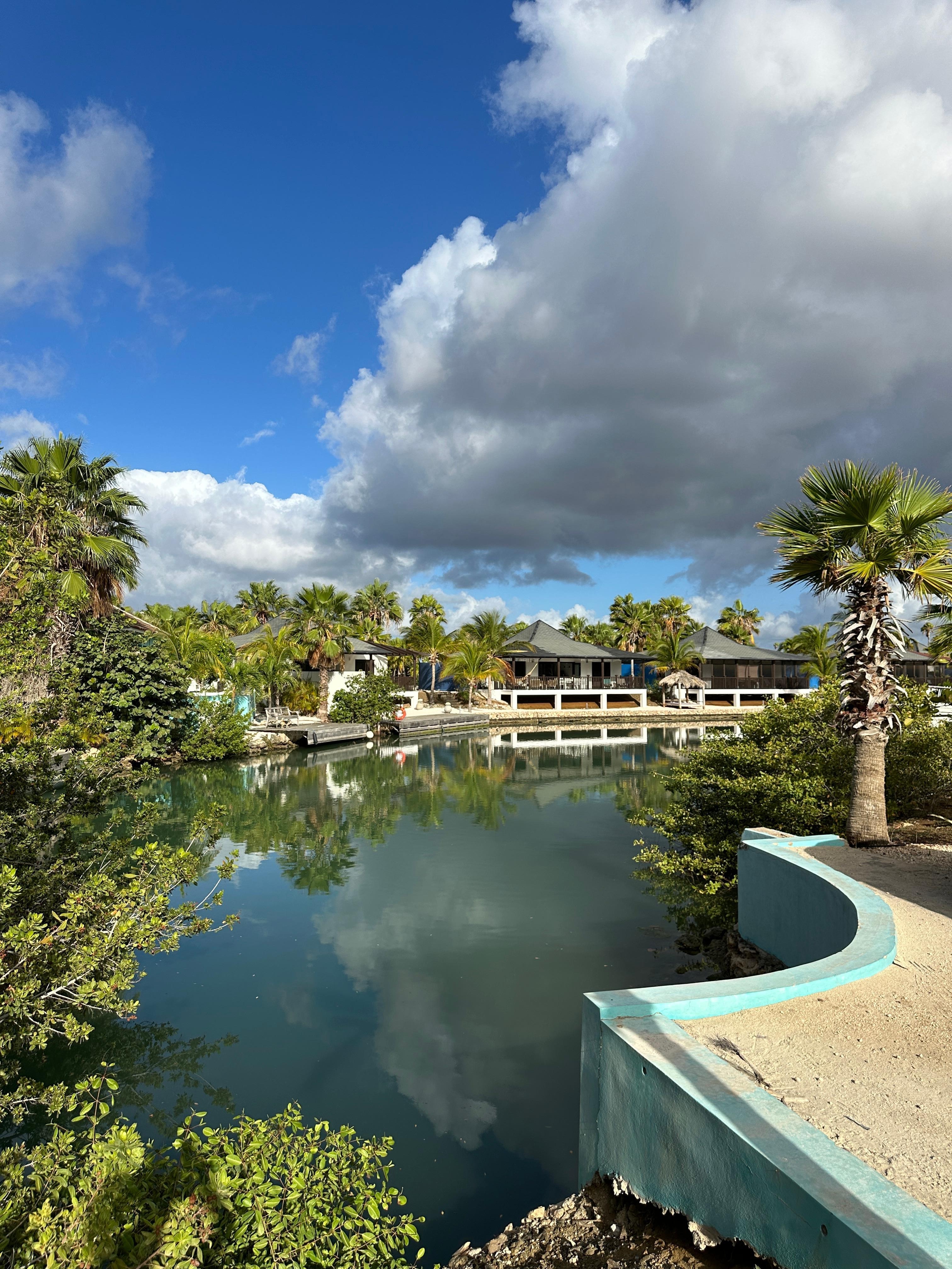 view from second pool