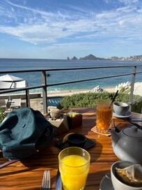 Our view at breakfast!