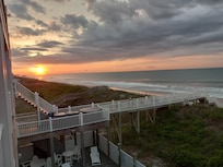 Sunrise from 2nd floor balcony.