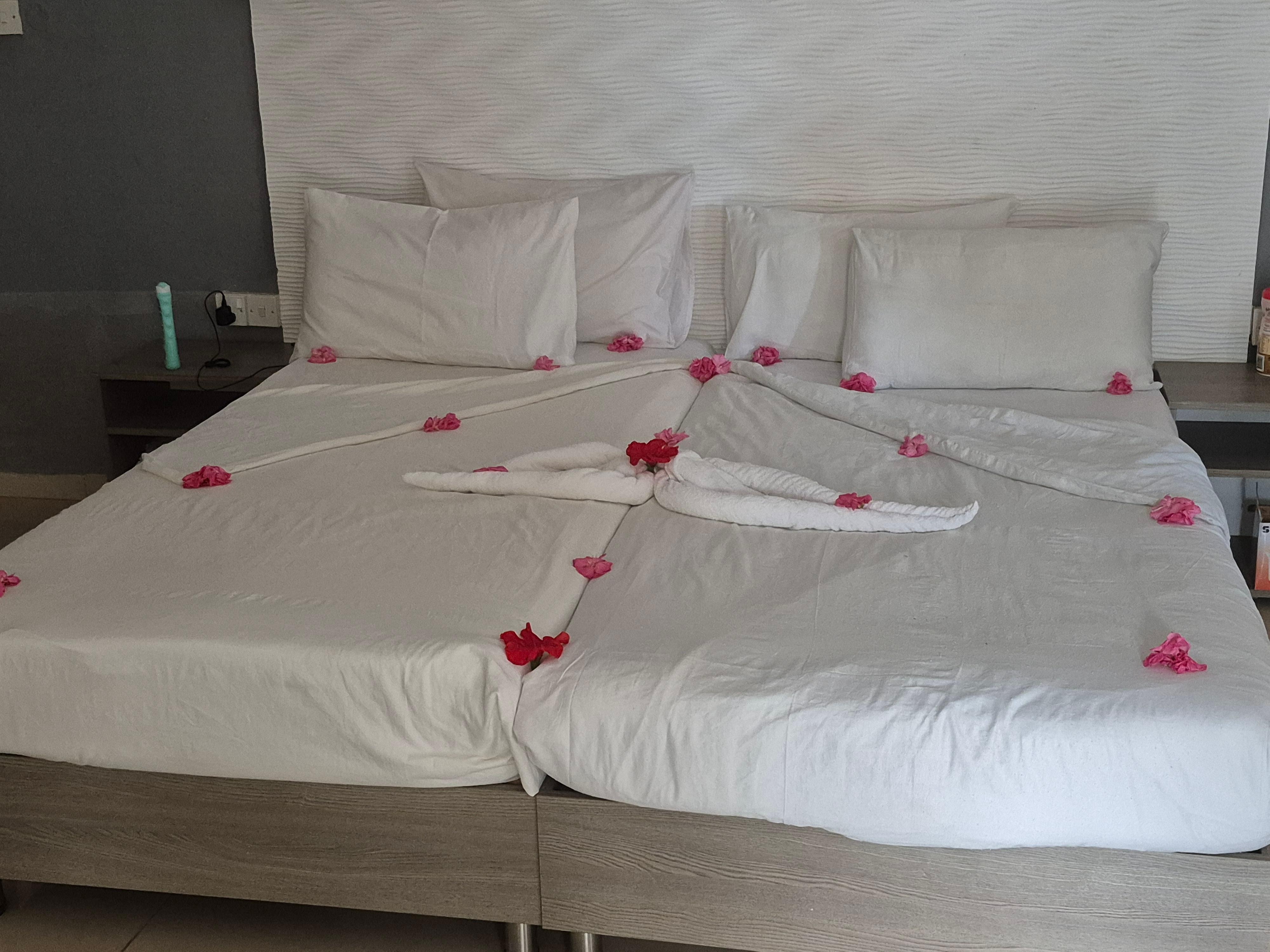 Francis did this for us as a suprise...so cute