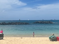 Lagoon beach
