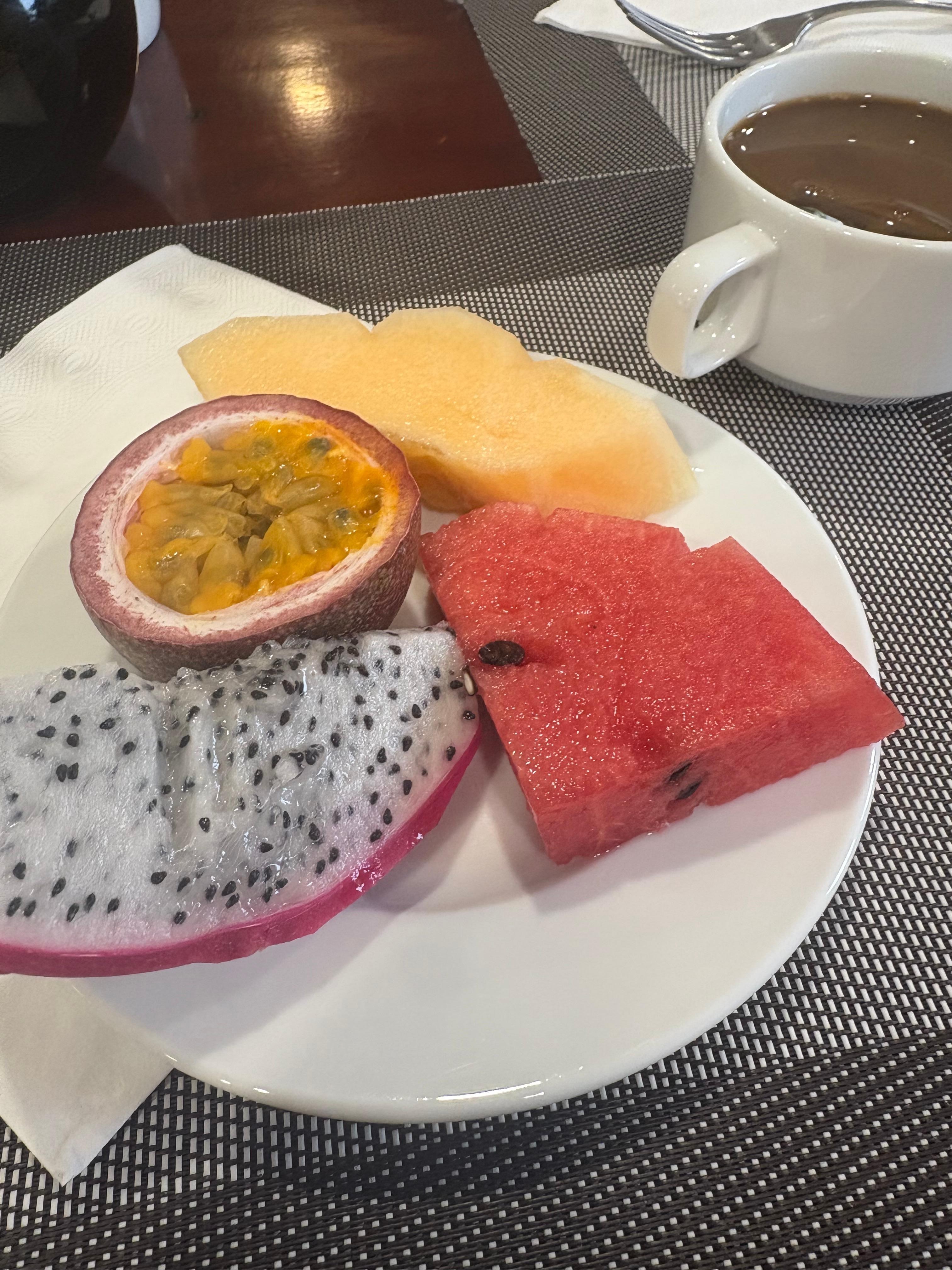 Breakfast fruits
