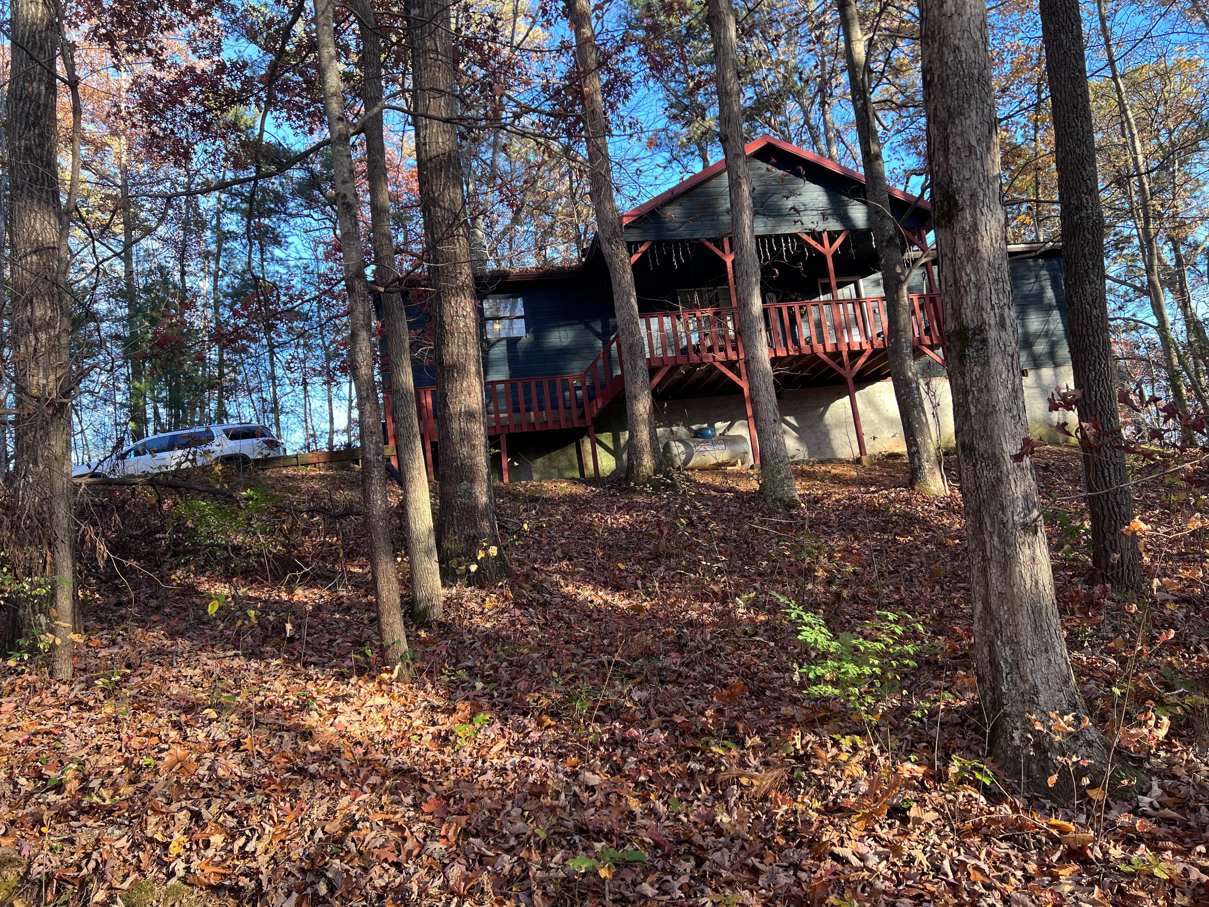  During our stay the skies were Blue and we had gorgeous fall weather.   