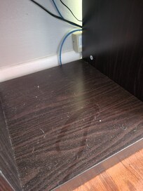 Dust in living room