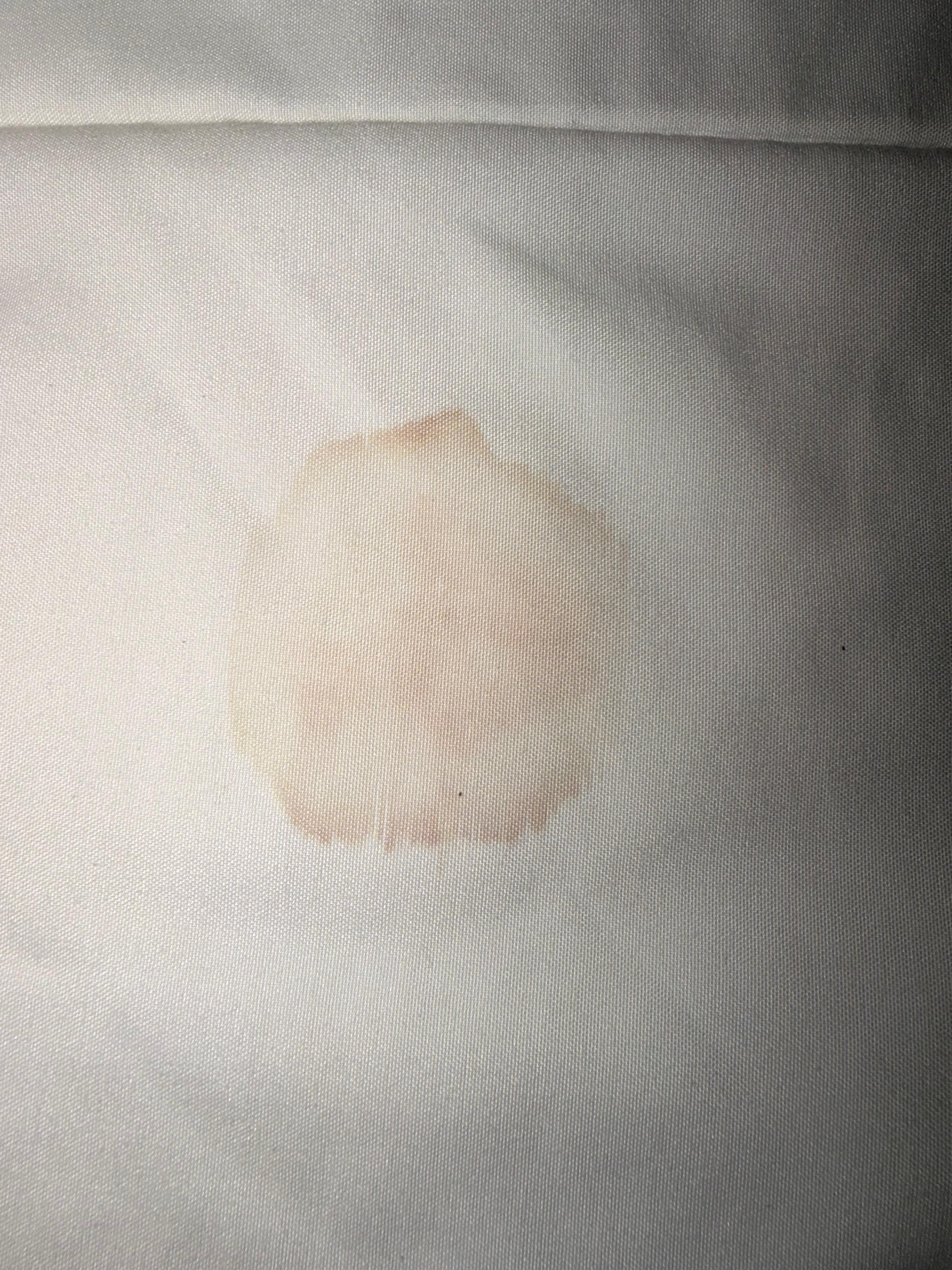 Stained sheet