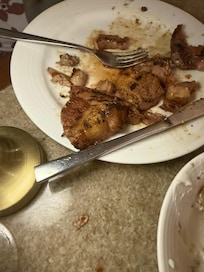 This was the steak house food!