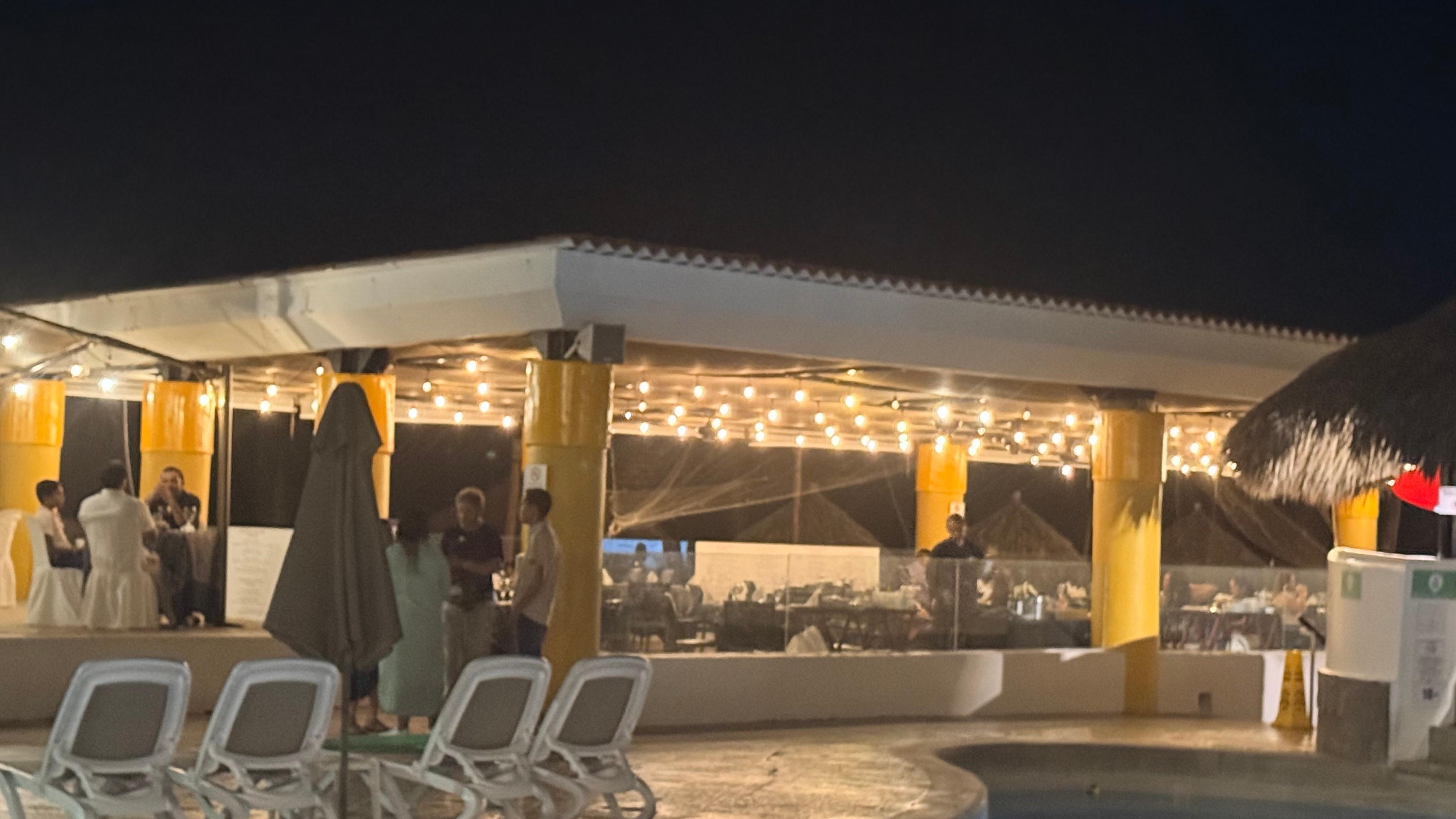 Dinner specialty restaurant that needs daily reservation , husband stood in line at 4pm like instructed to reserve and they told him it had reached table limit. Lots of empty tables that same night picture taken that night. 