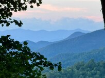View from back deck of house