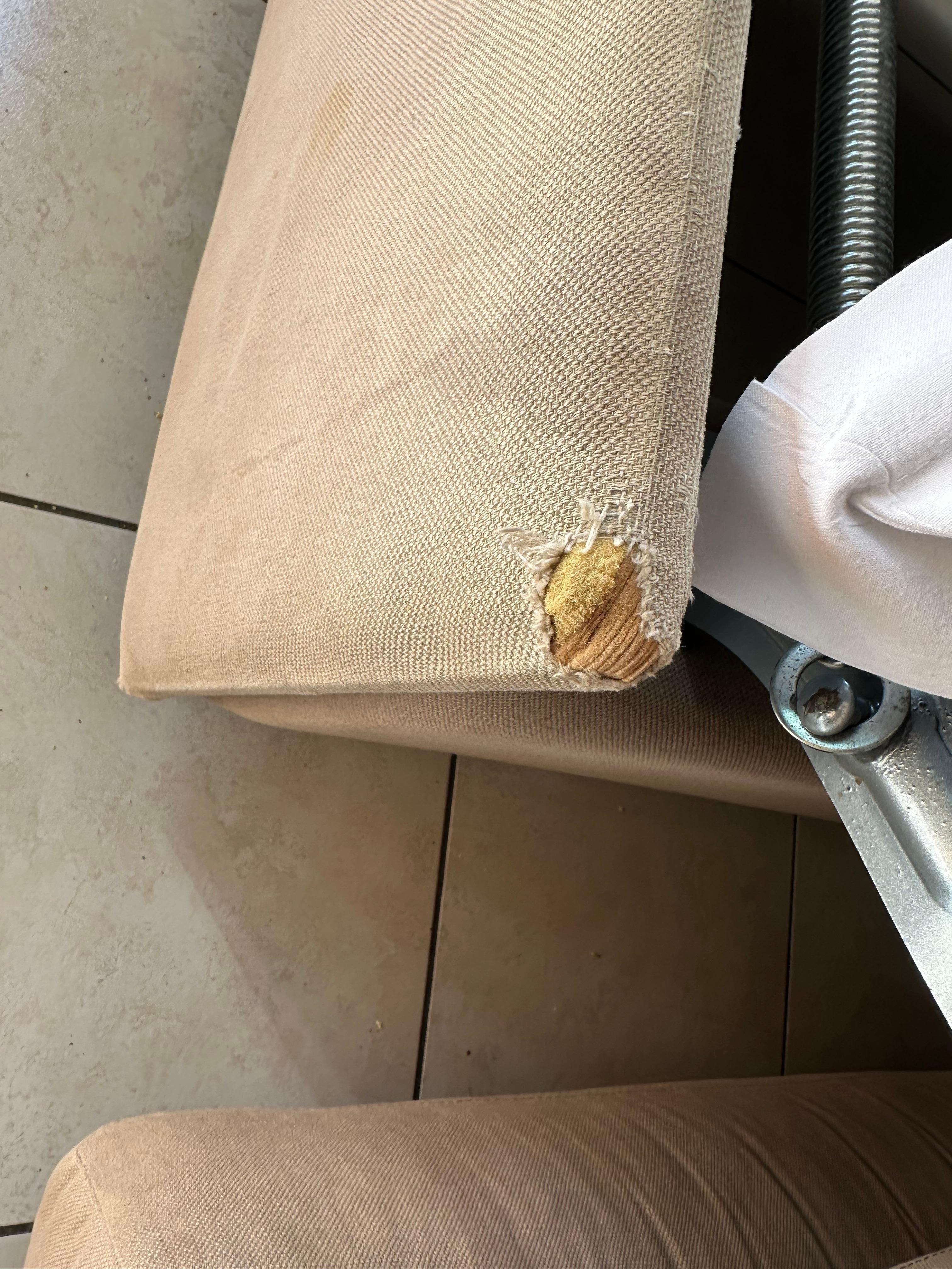 Slidt sofa