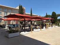 Pool area