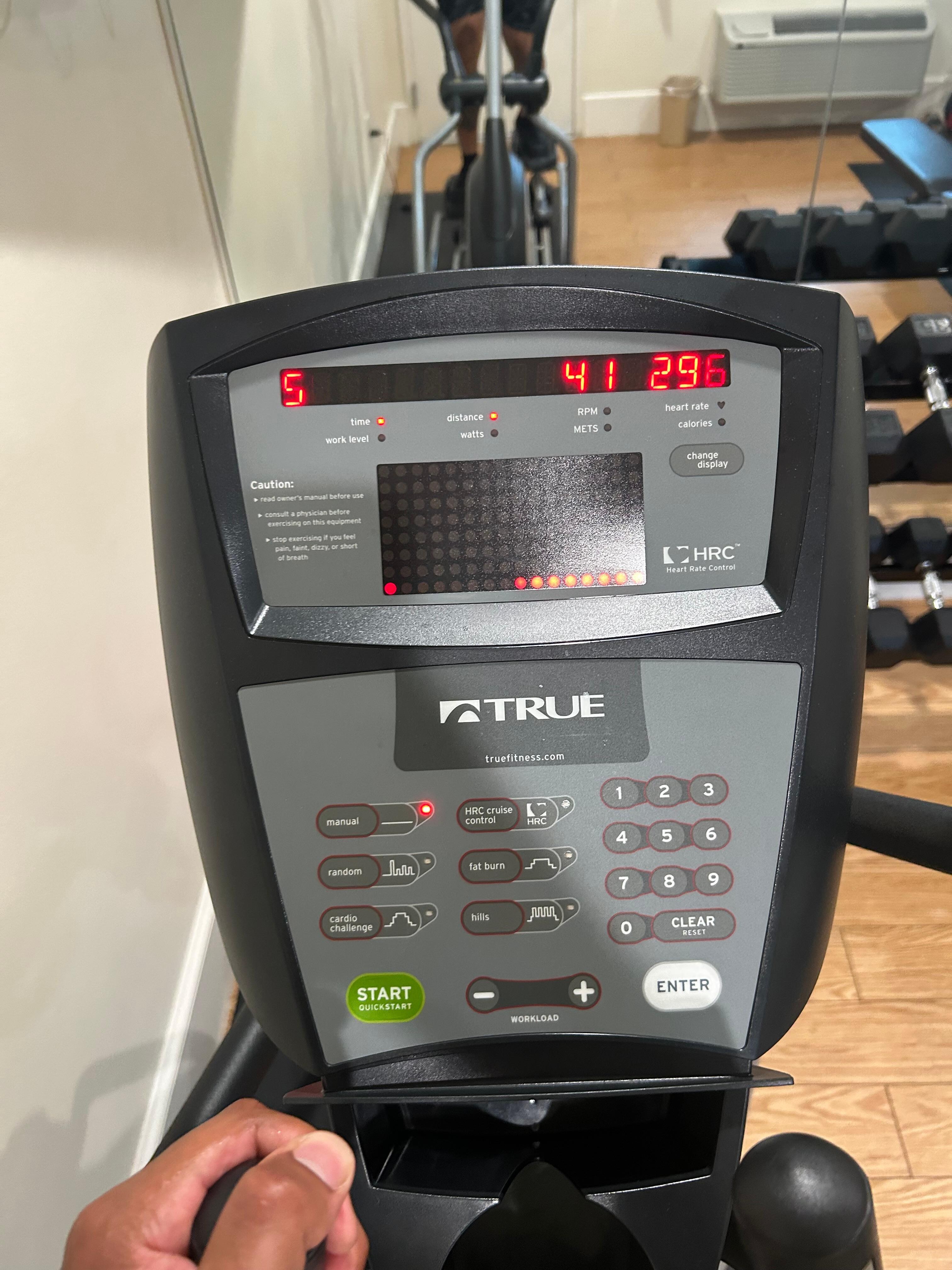 They do have a gym which is convenient 