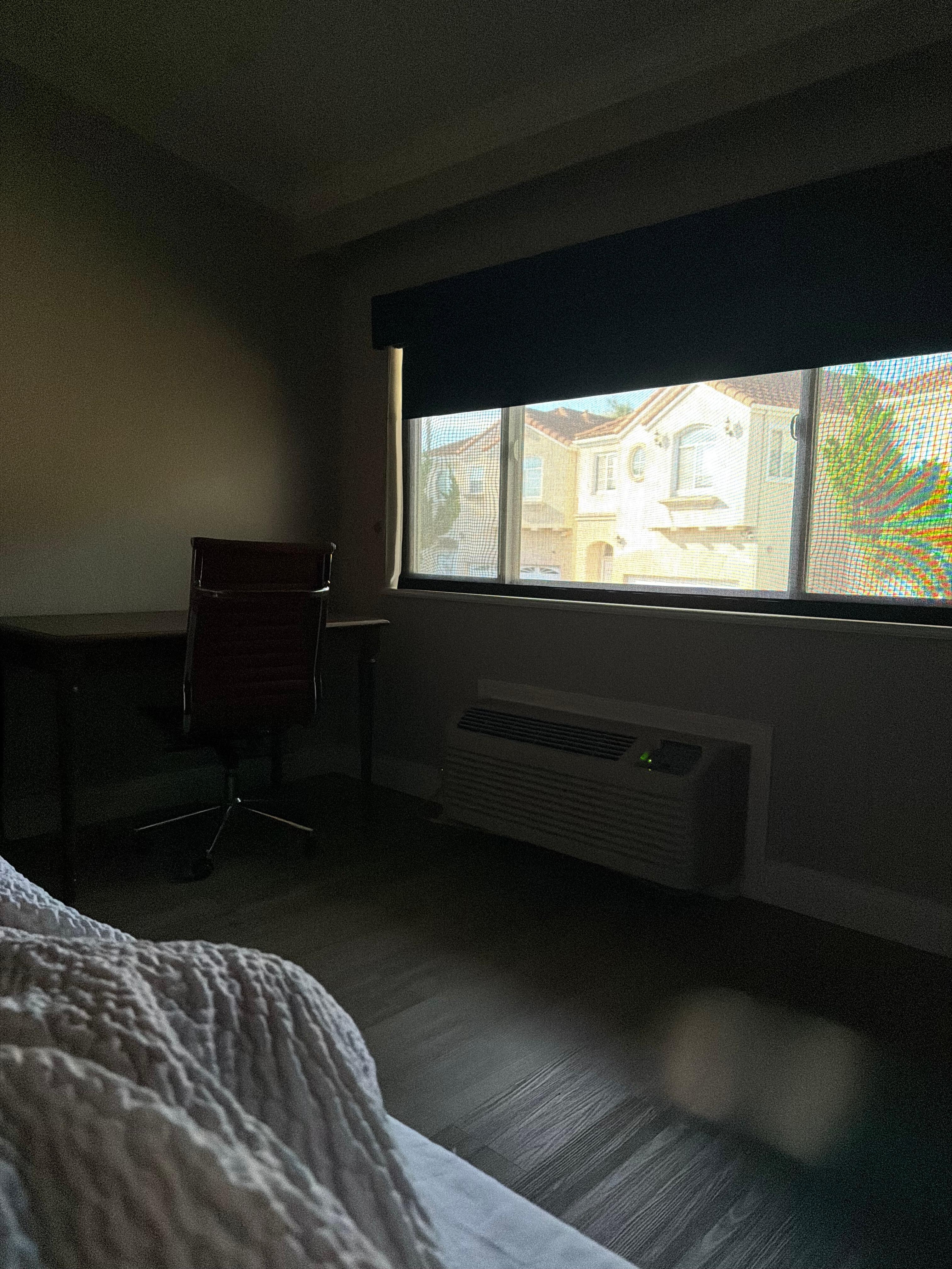 Loved the curtain/shade 