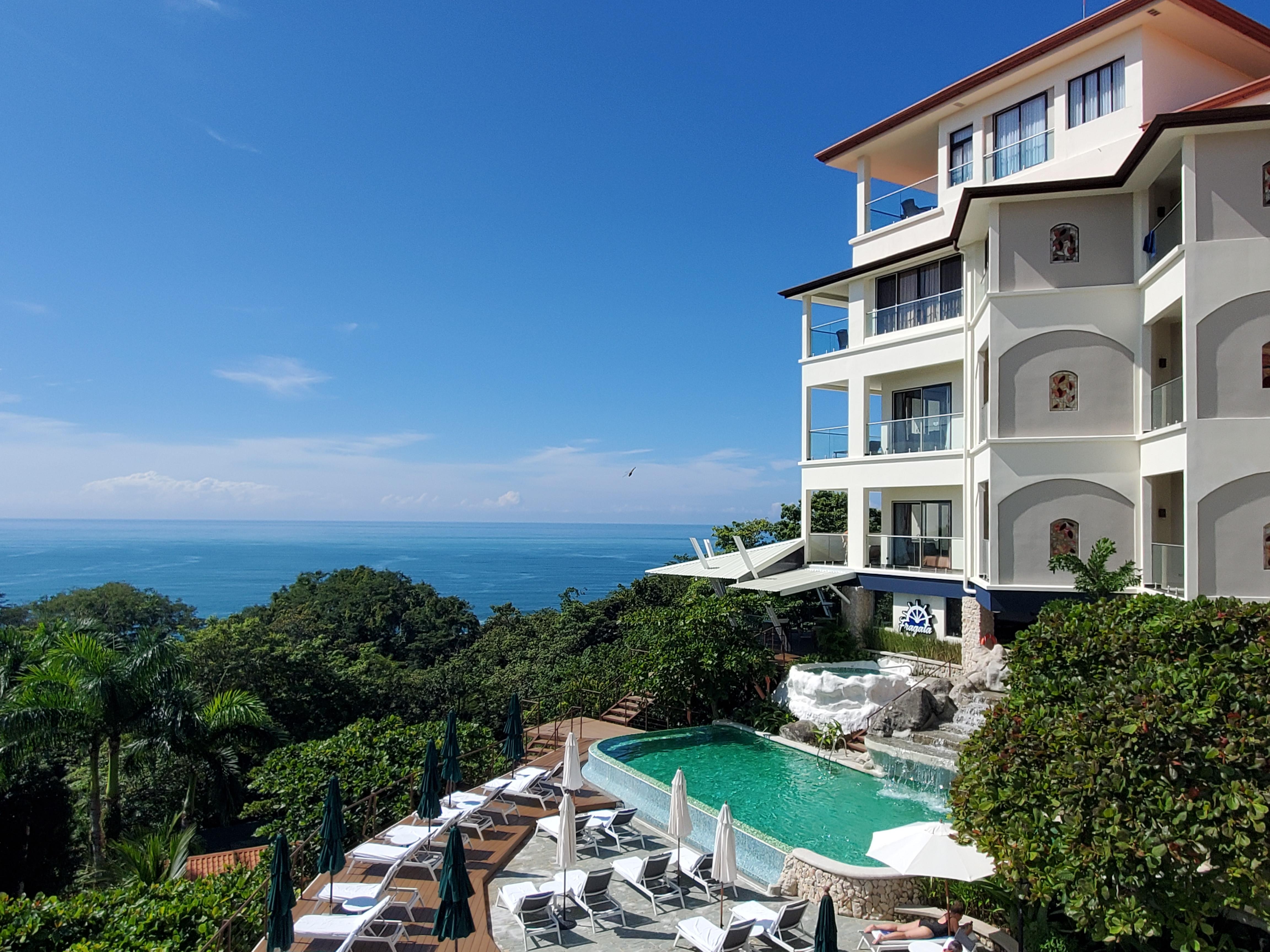 View from our balcony 