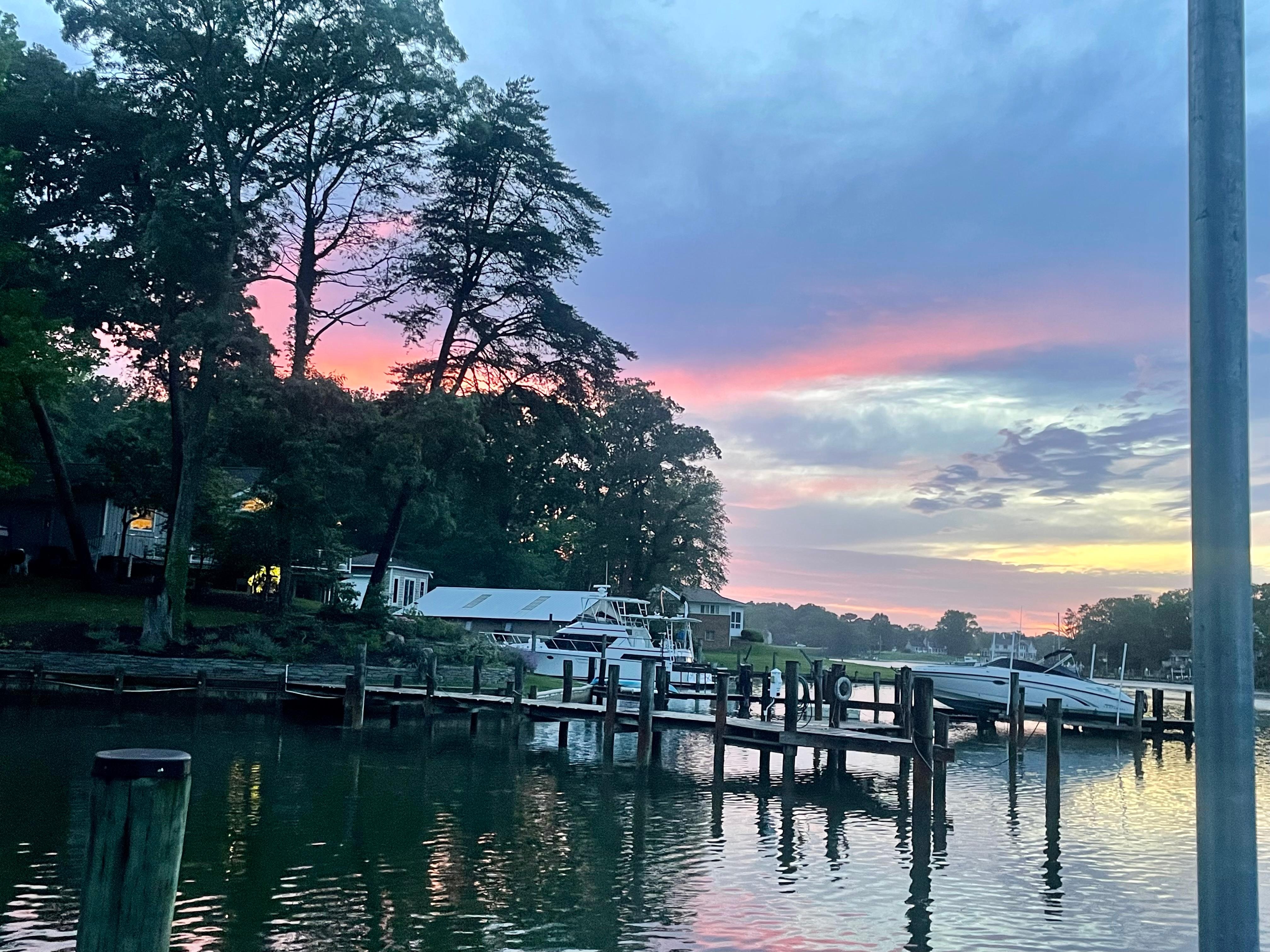 Such a beautiful, peaceful evening - first night!