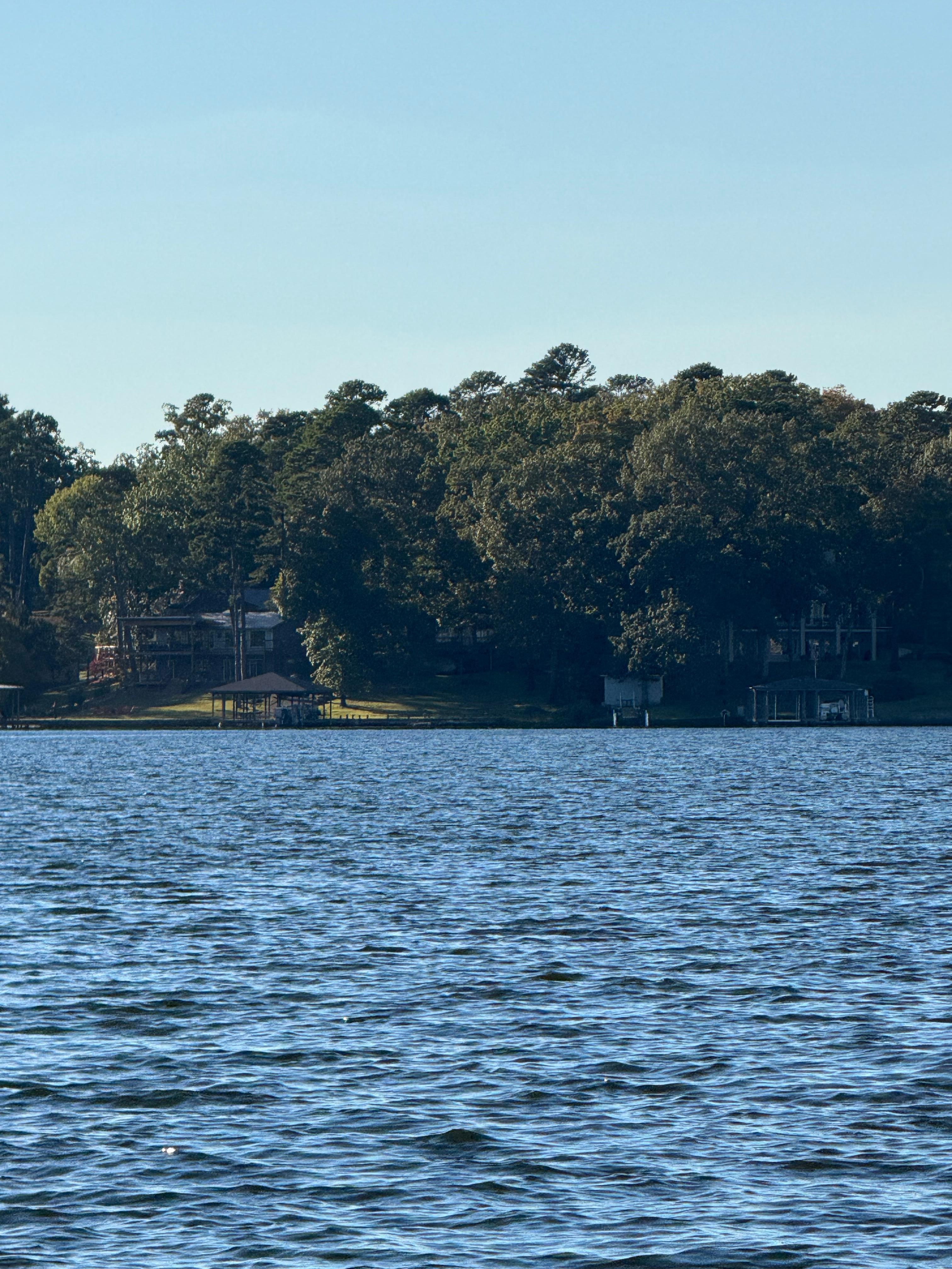 Just across the water 