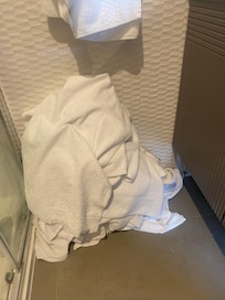Dirty towels