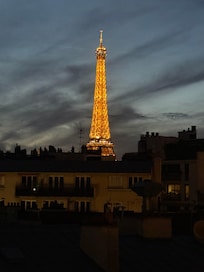 Eiffel Tower window view
