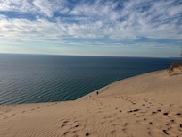 The dunes from the Pierce Stocking Scenic Drive, about 10-15 min away
