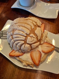 En el restaurante, un temprano gusto