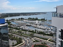View from the rooftop bar of Marina Jacks!