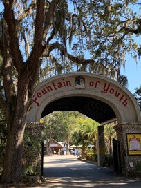 Entrance to the Fountain of Youth/ walking distance to the BW Historical Inn