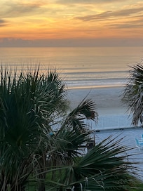 Sunrise from the balcony