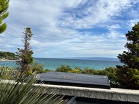 Udsigt fra værelse i bunden af hotellet