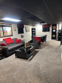 Basement game room