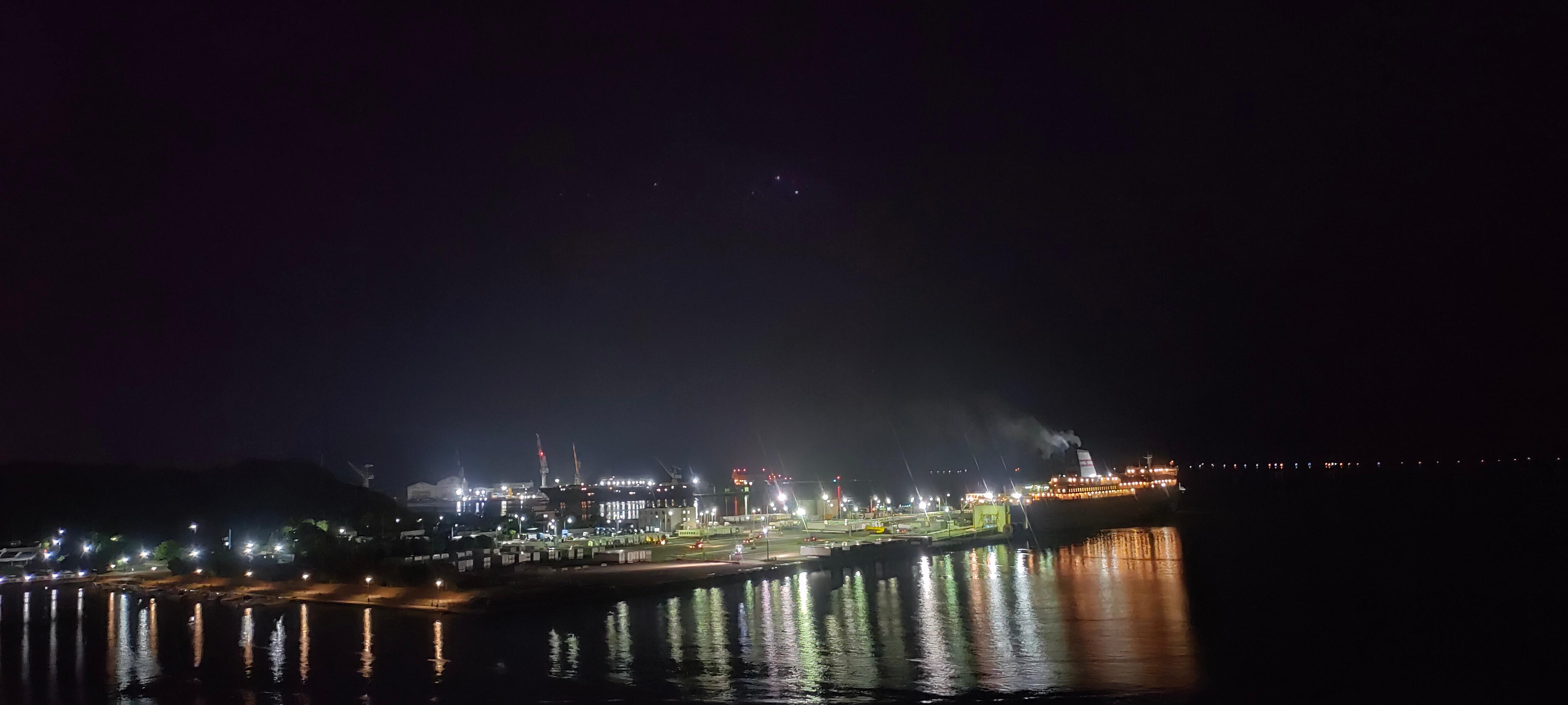 部屋からの夜景