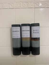 Grey stuff in soap dispenser