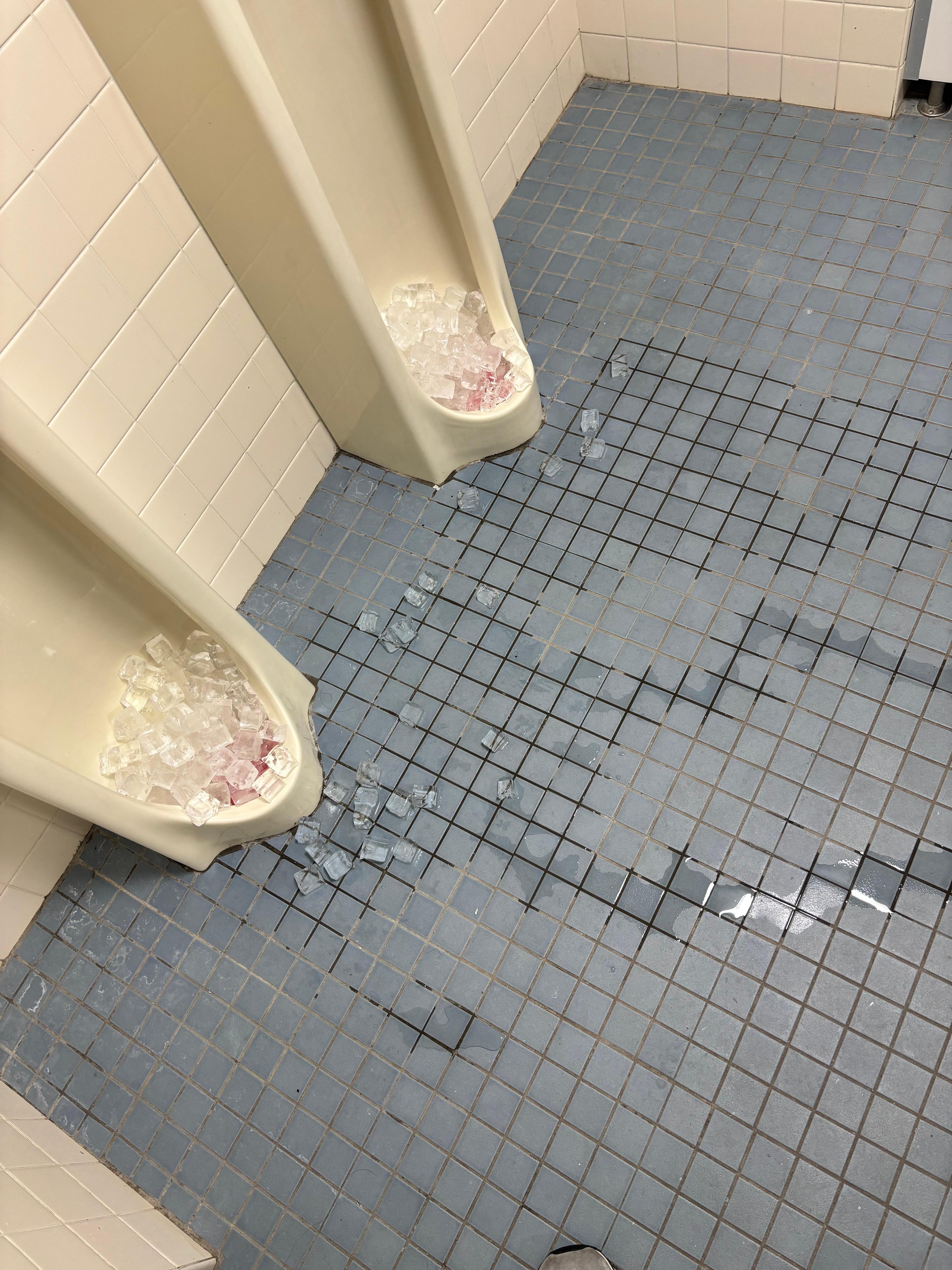 Dirty shared bathrooms